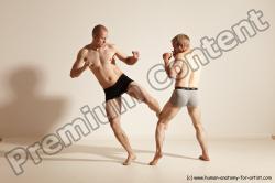 Kickbox reference poses